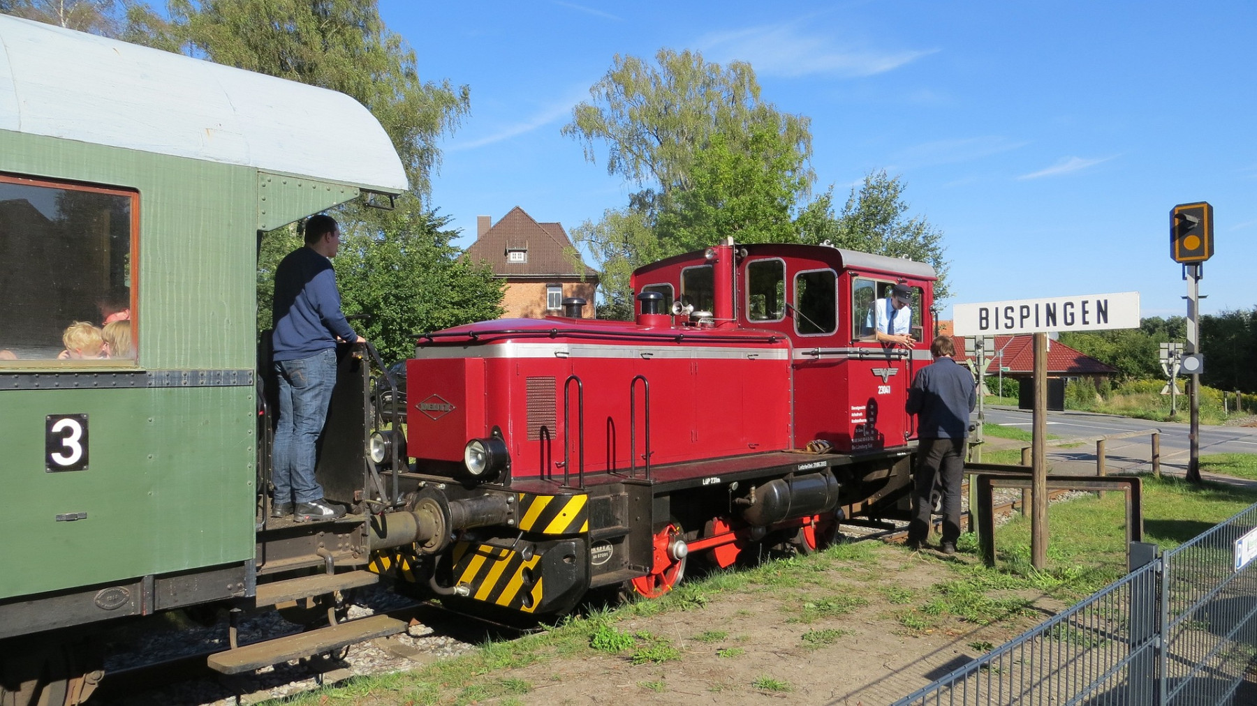 Historische Bahn bei Bispingen