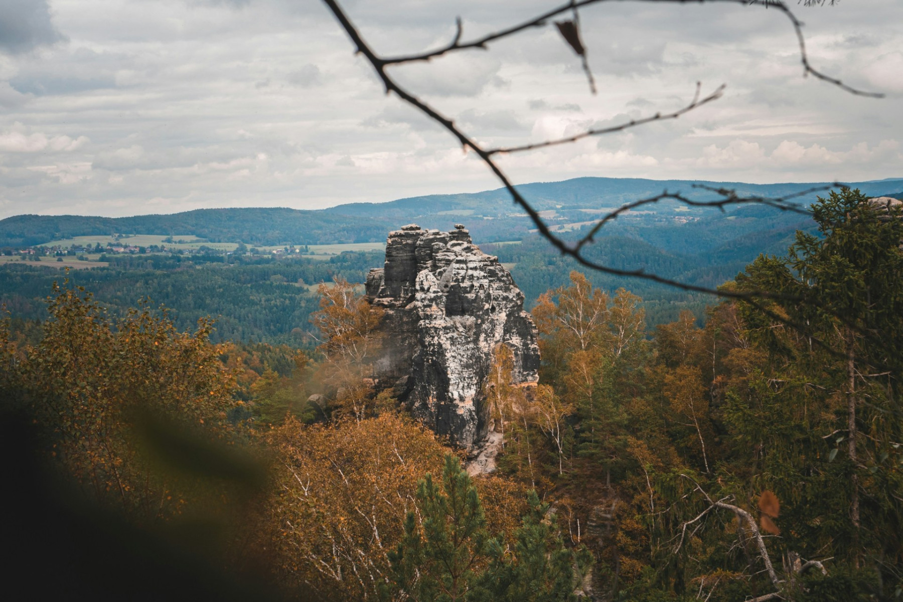 Im Elbsandsteingebirge