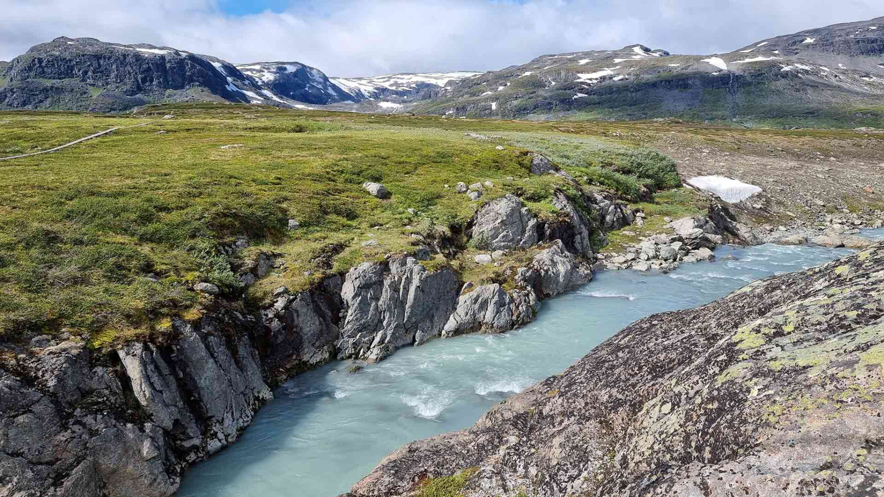 Wilde Flüsse in Lappland