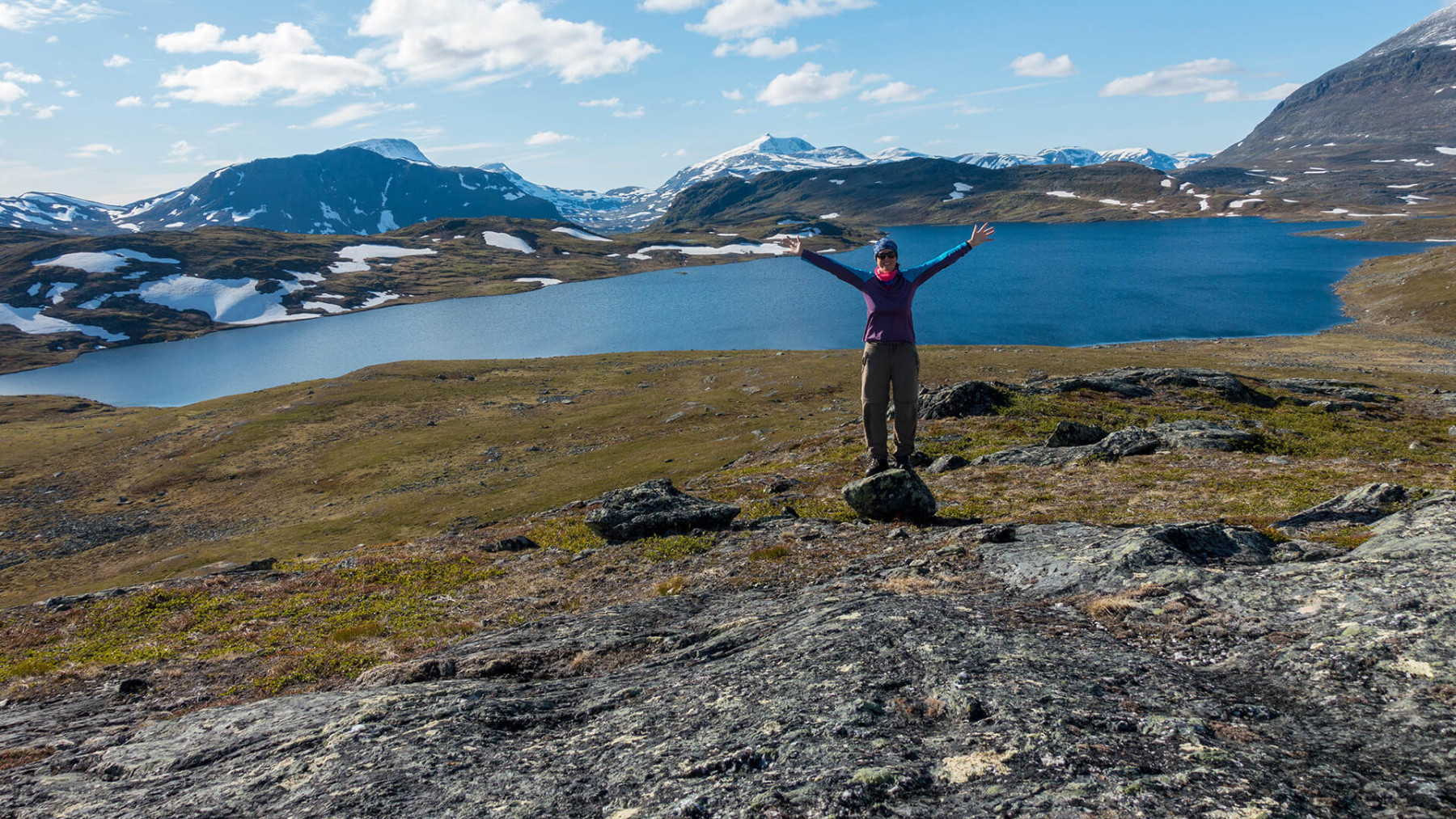 Am See in Lappland