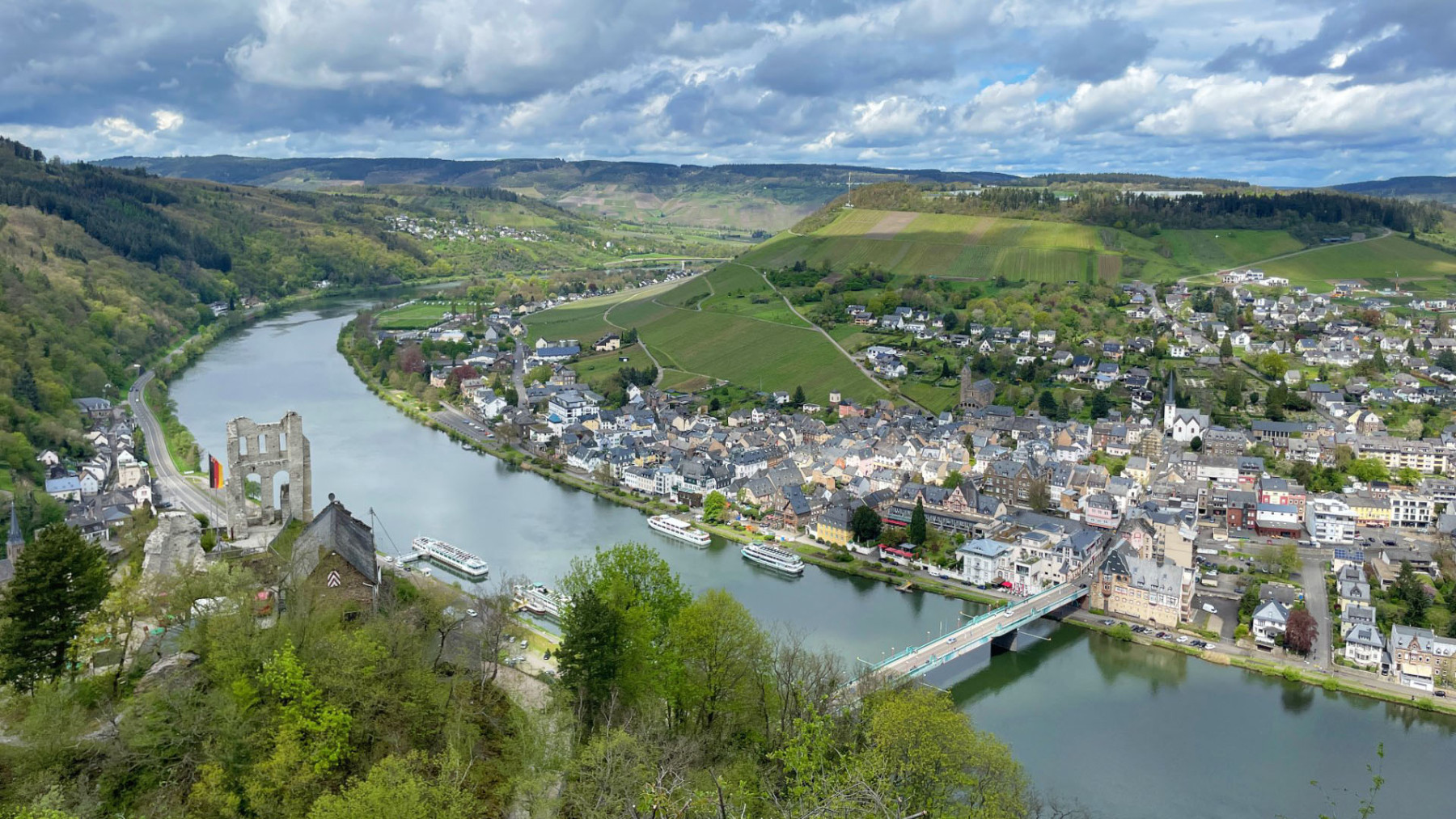 Blick auf Traben Trabach