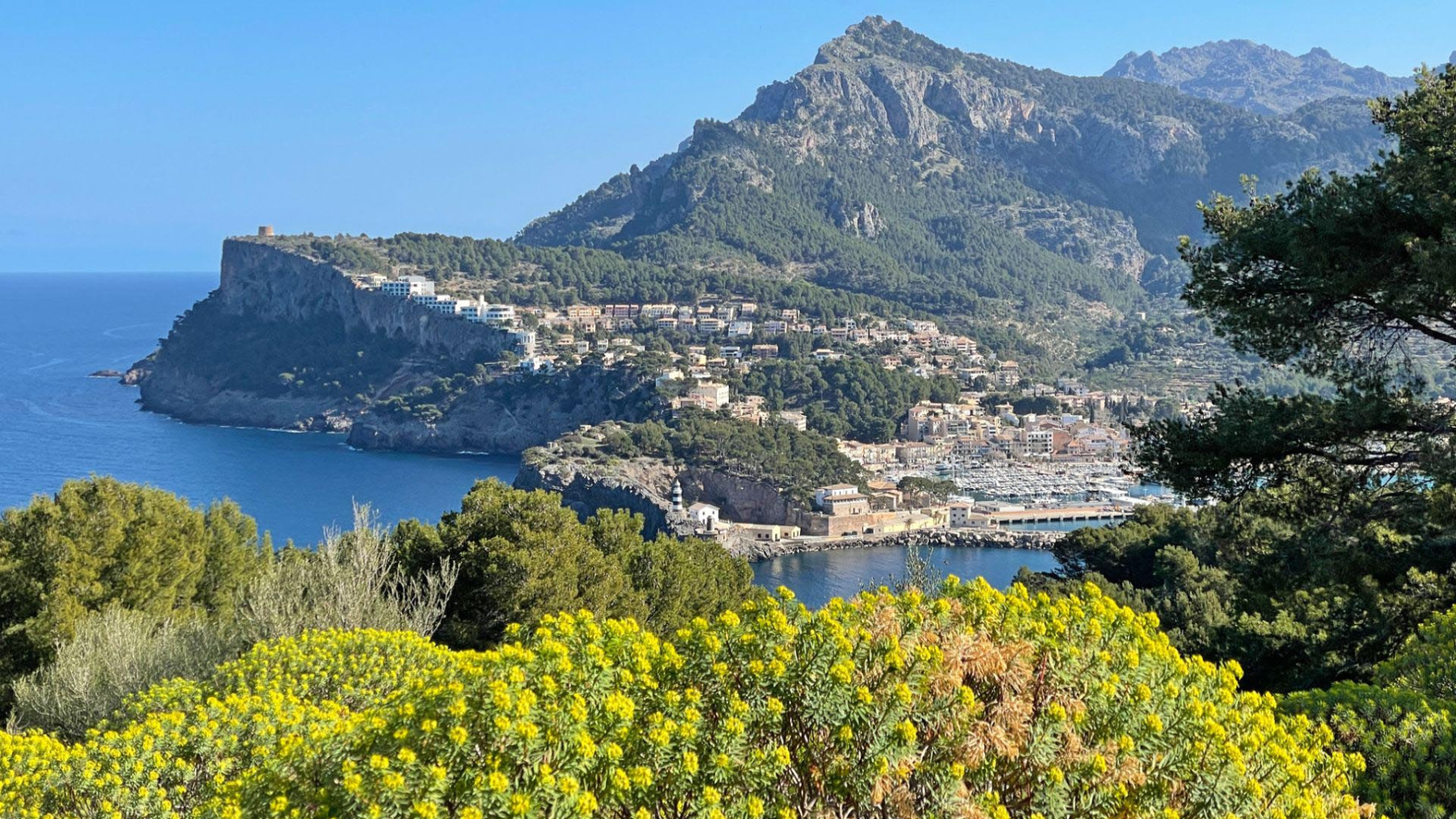 Blick auf Port Soller