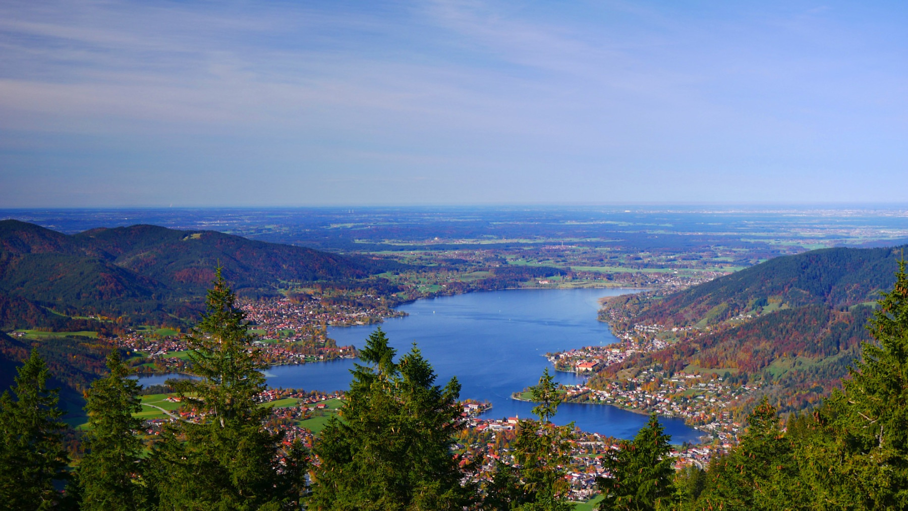 Blick vom Wallberg