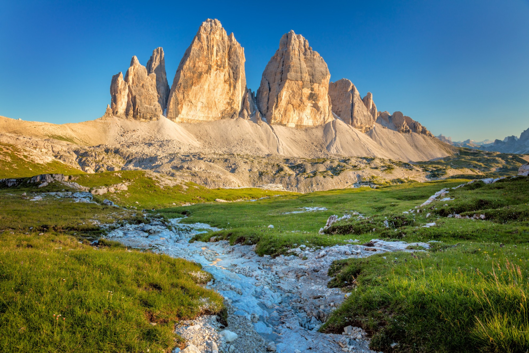 Die Drei Zinnen in Südtirol