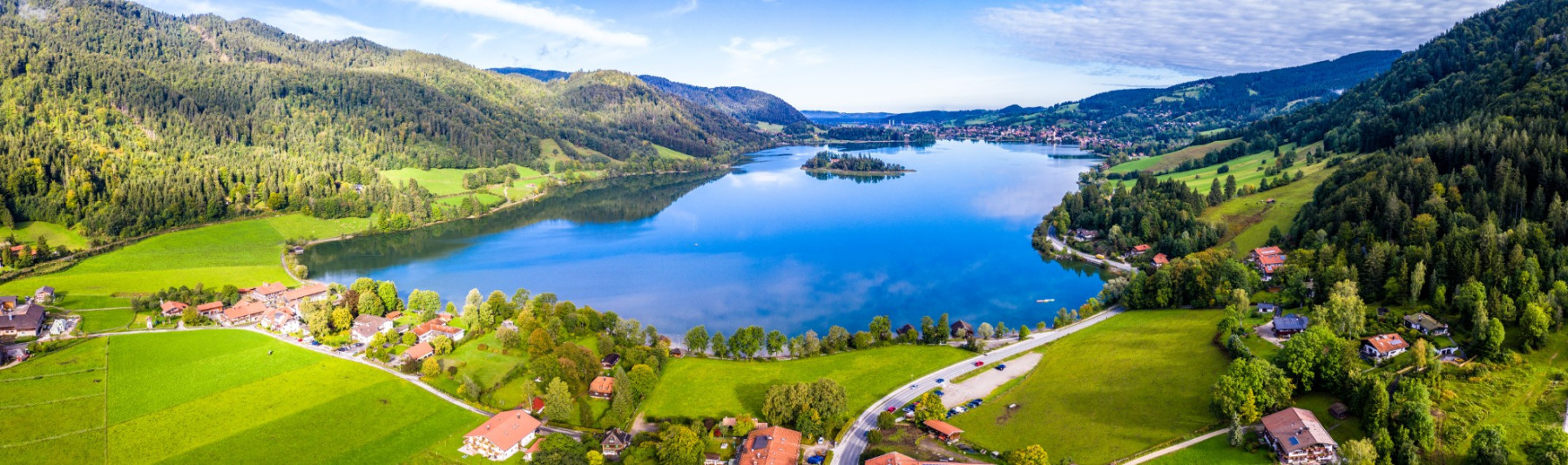 Der Schliersee in Bayern