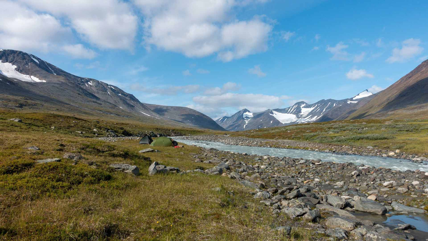 Zeltlager im Sarek