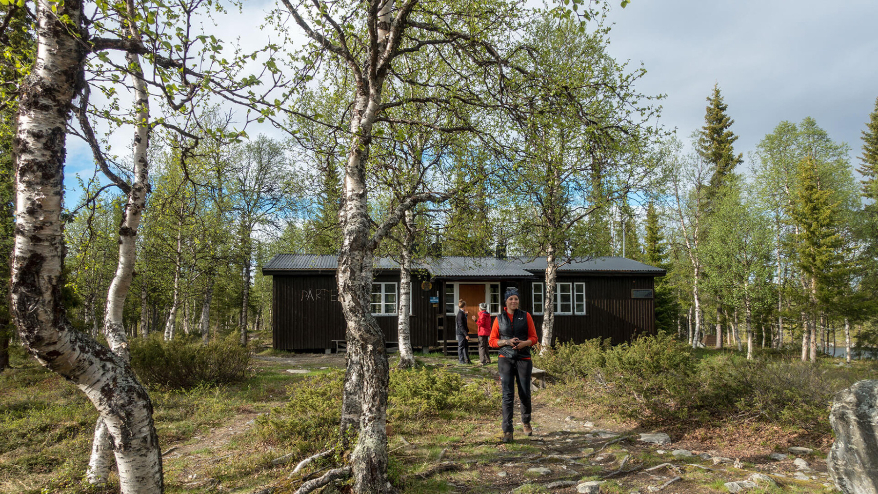 Hütte auf dem Kungsleden