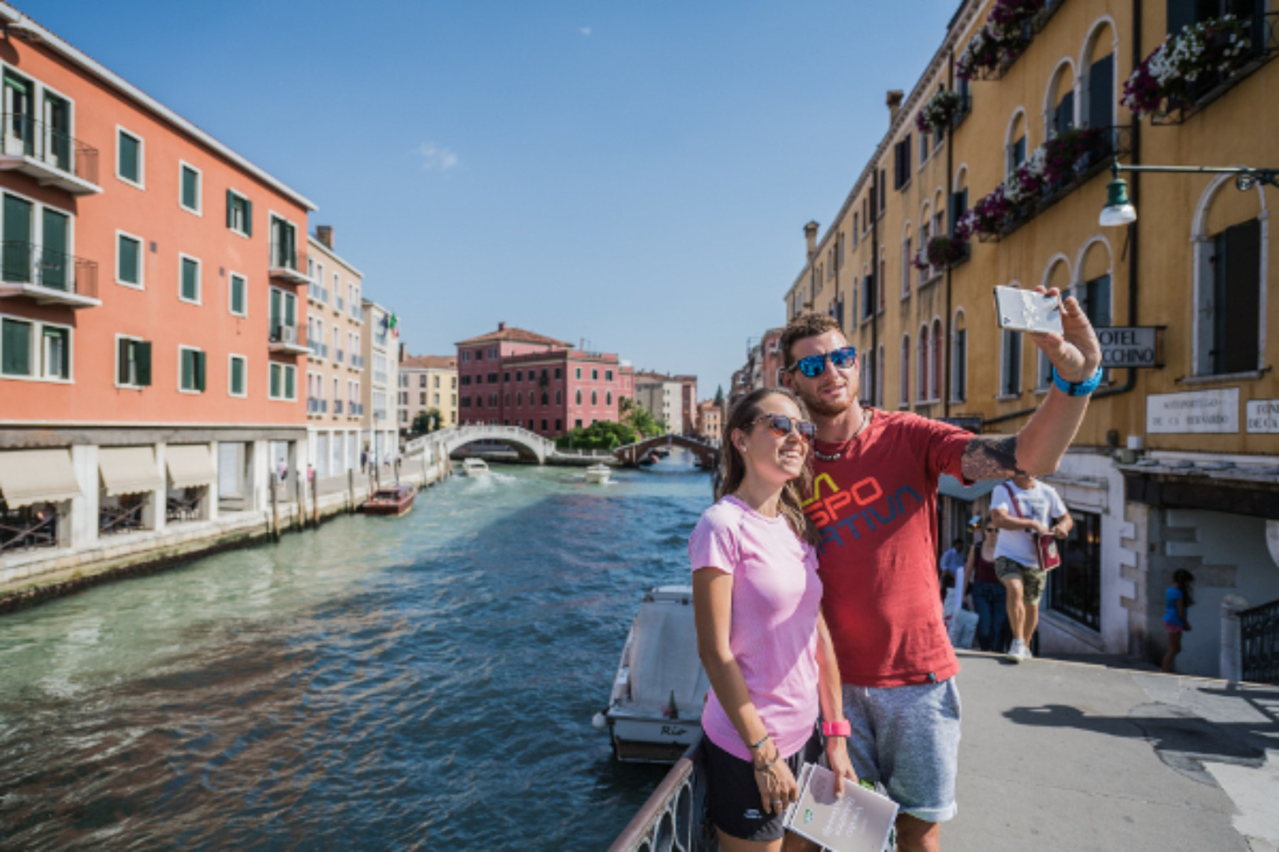 Am Kanal in Venedig