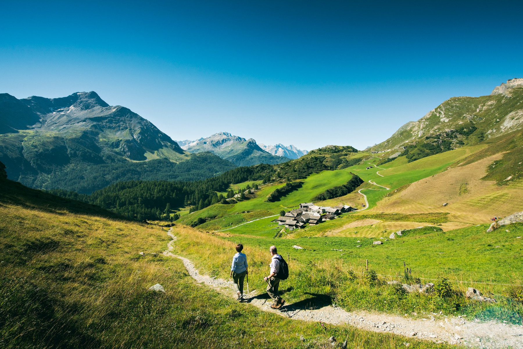 Auf der Via Engiadina