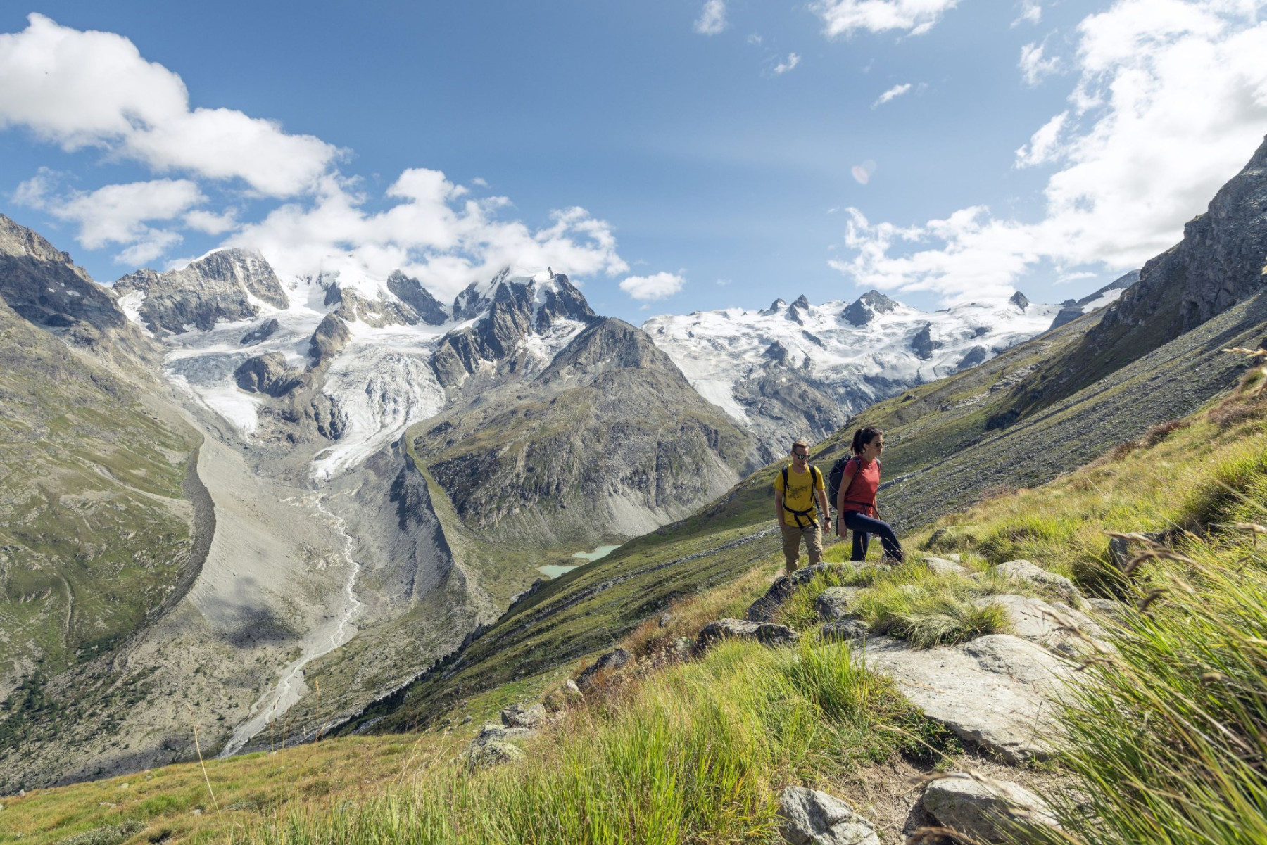 Der Bernina Gletscher