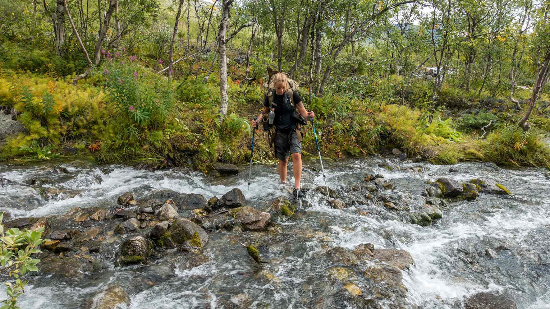 Durch Flüsse wandern